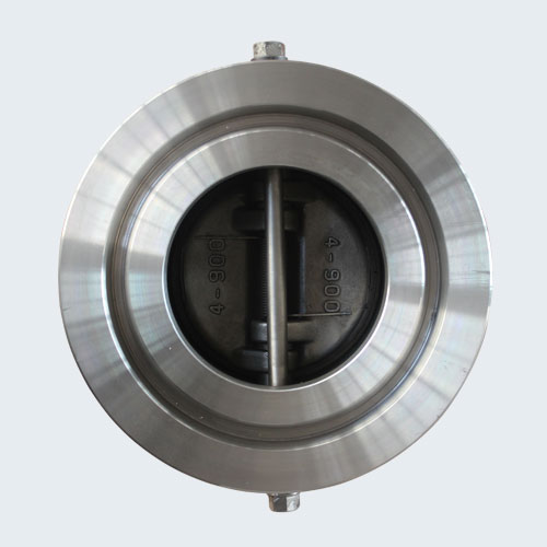 High pressure dual-Plate wafer check valve